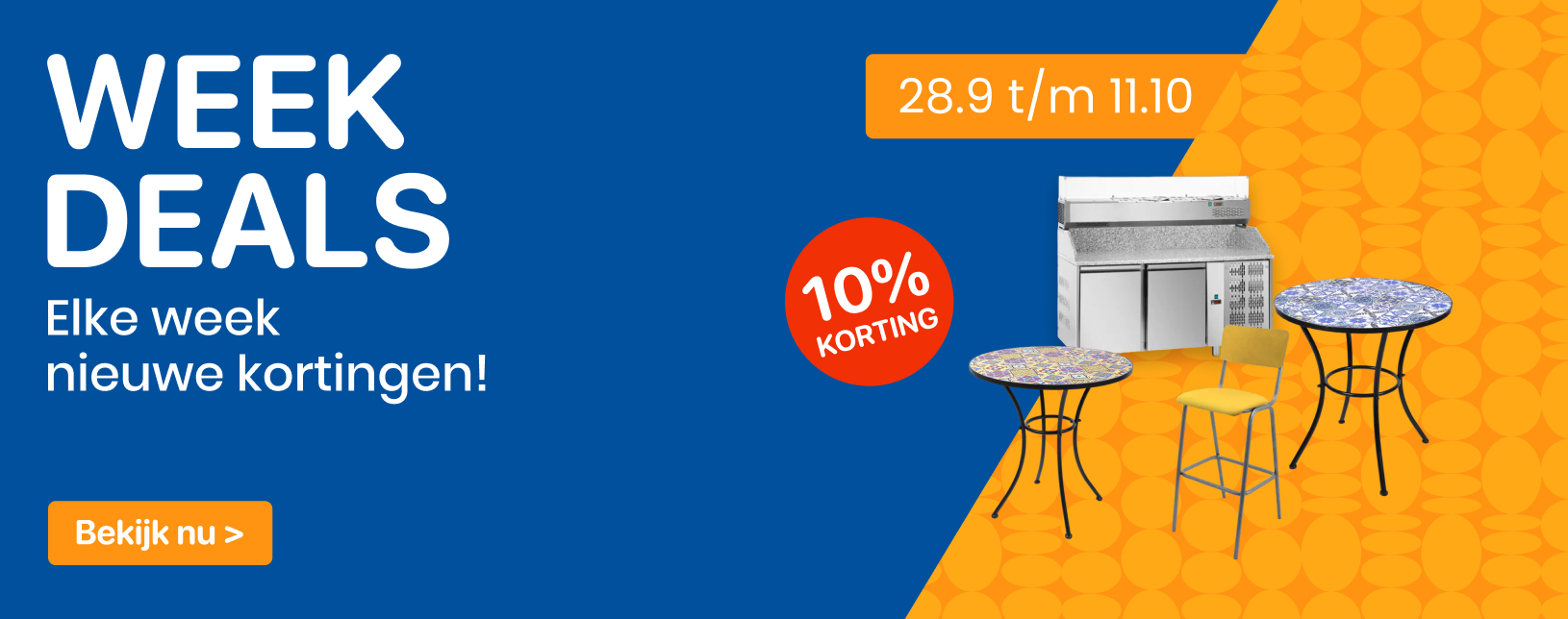 Week deals bij Horeca World